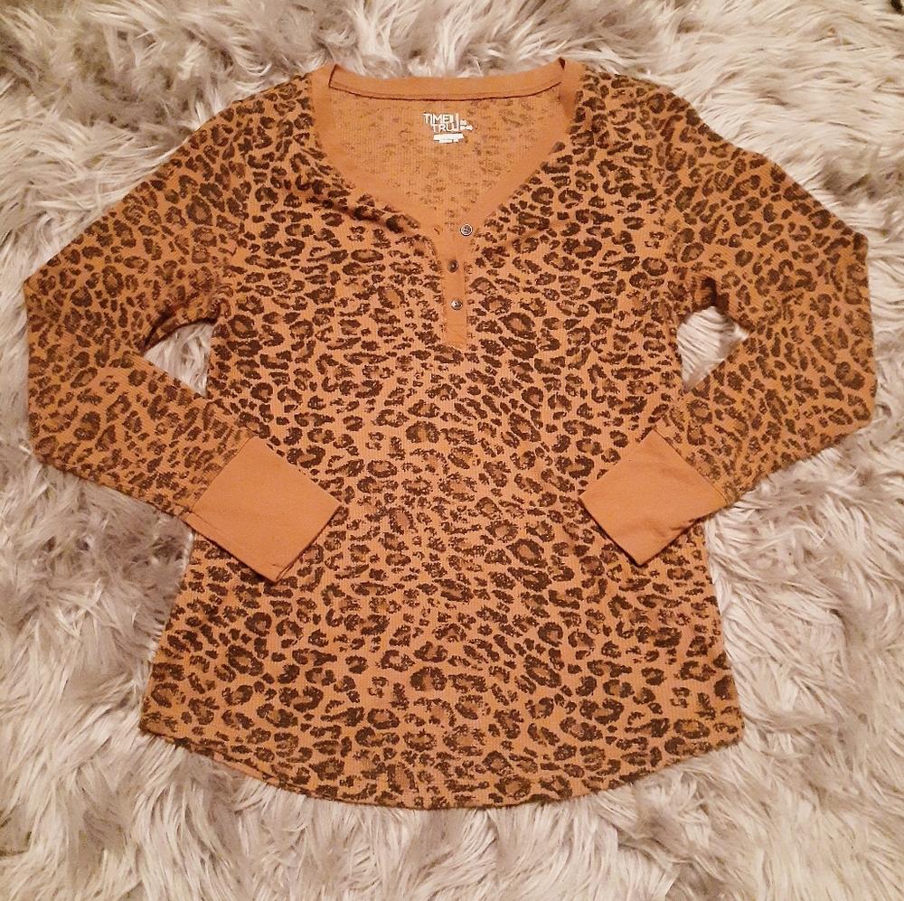 Cheatah Print Shirt